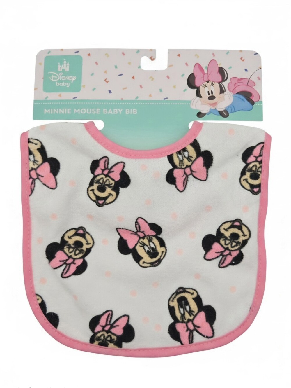 Disney Baby Minnie Mouse Baby Bibs 3-Pack - Picture 2 of 6